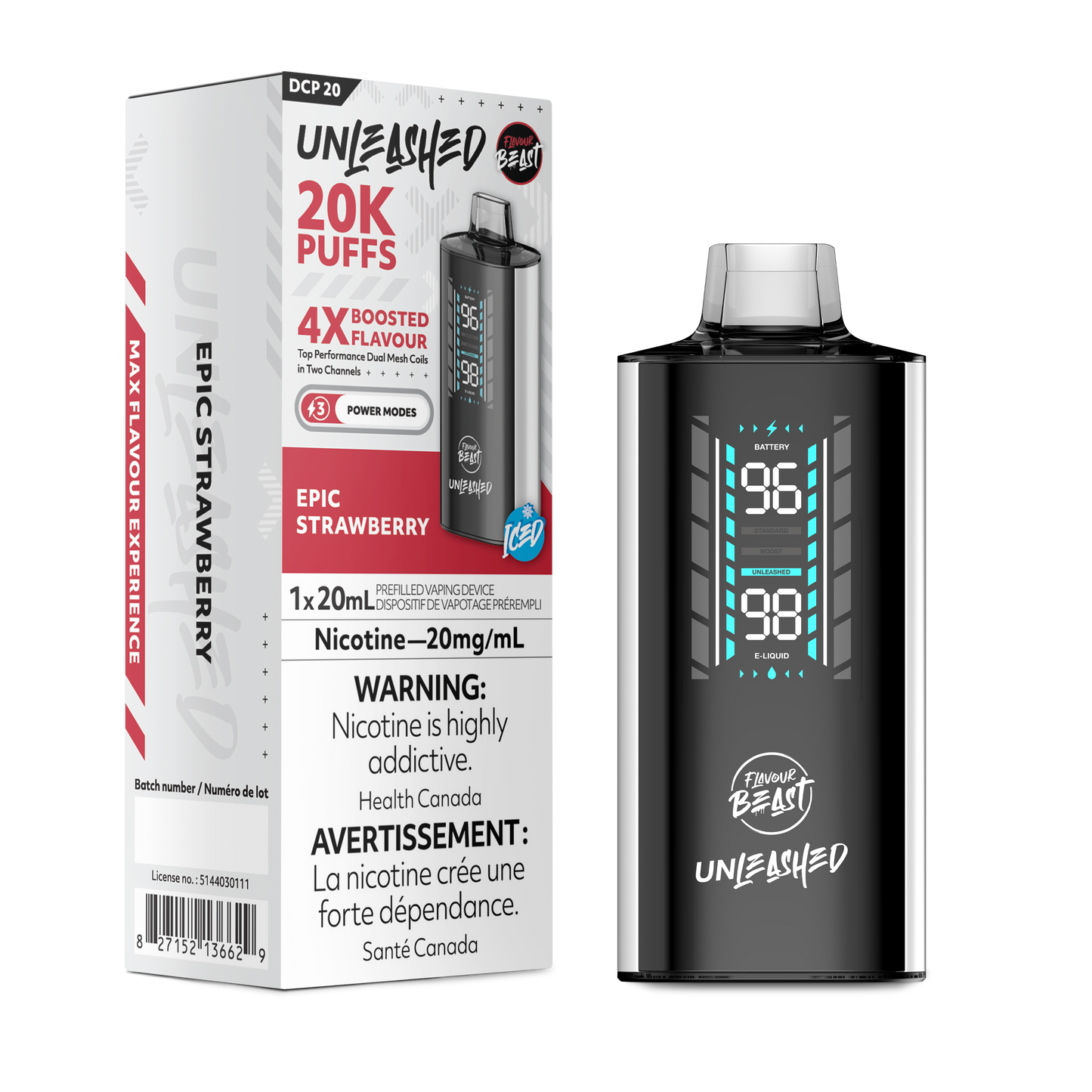 Flavor Beast Unleashed 20K DCP 2.0