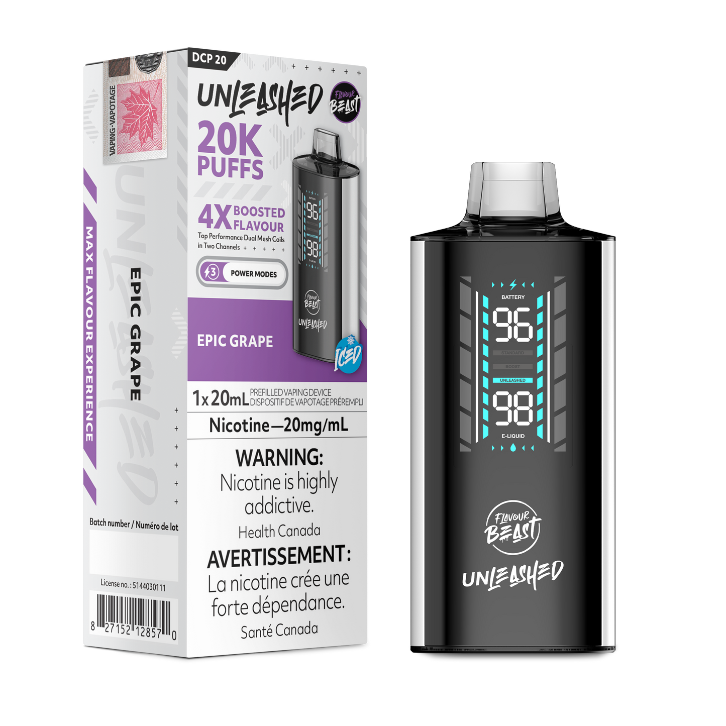 Flavor Beast Unleashed 20K DCP 2.0
