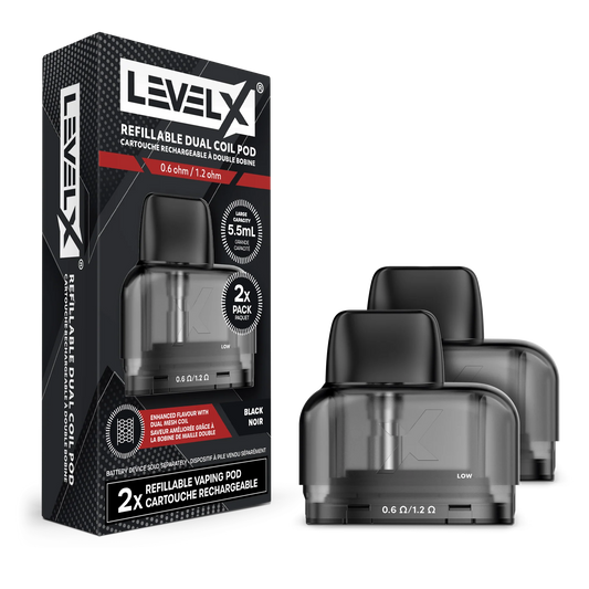 Level X Dual Coil Refillable Pod